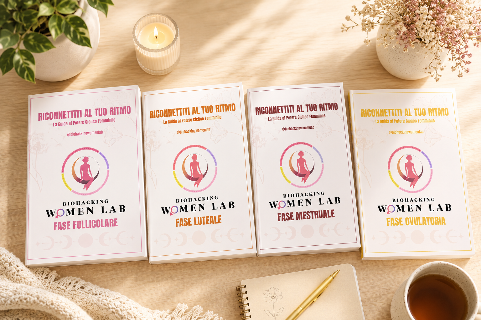 Bundle Guide Ciclo Mestruale Biohacking Women Lab